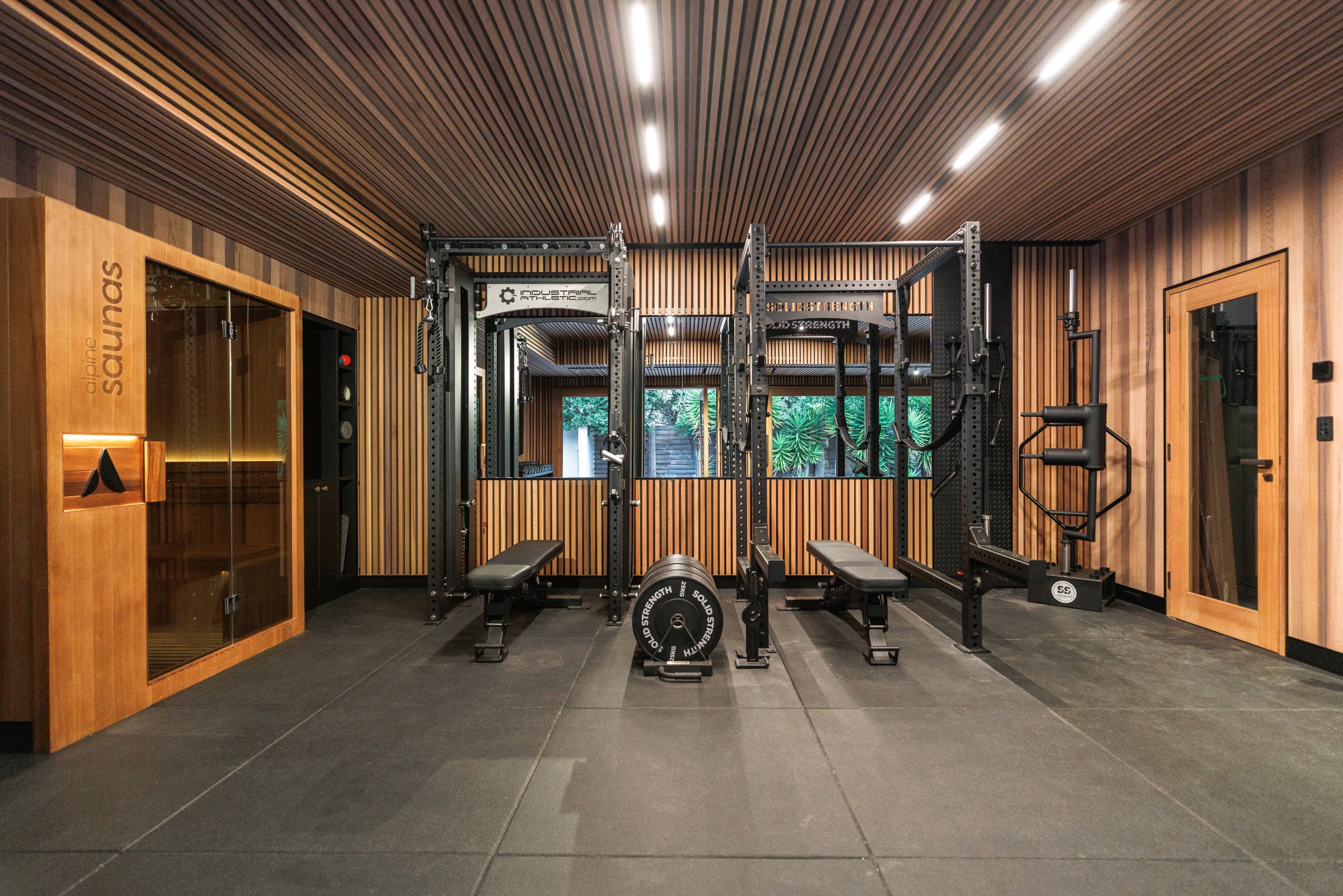Home gym pavilion